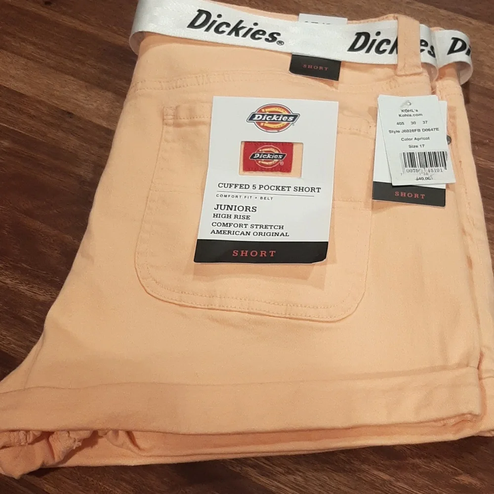 Dickies Juniors Cuffed Shorts